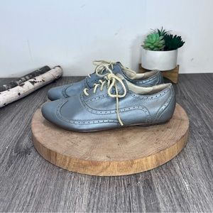 Sorel | Silver Metallic Lace Up Brogues NL 1824-068 Size 7